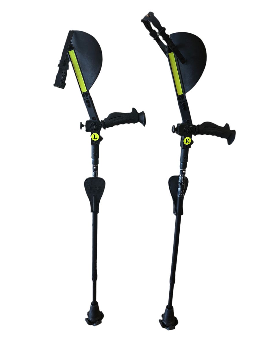 Location de béquilles ergonomiques ERGOBAUM – haut de gamme ajustable