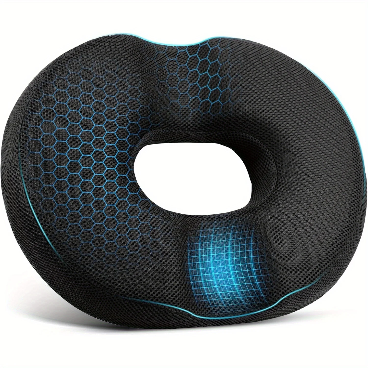 Coussin orthopédique en donut — soulagement du coccyx