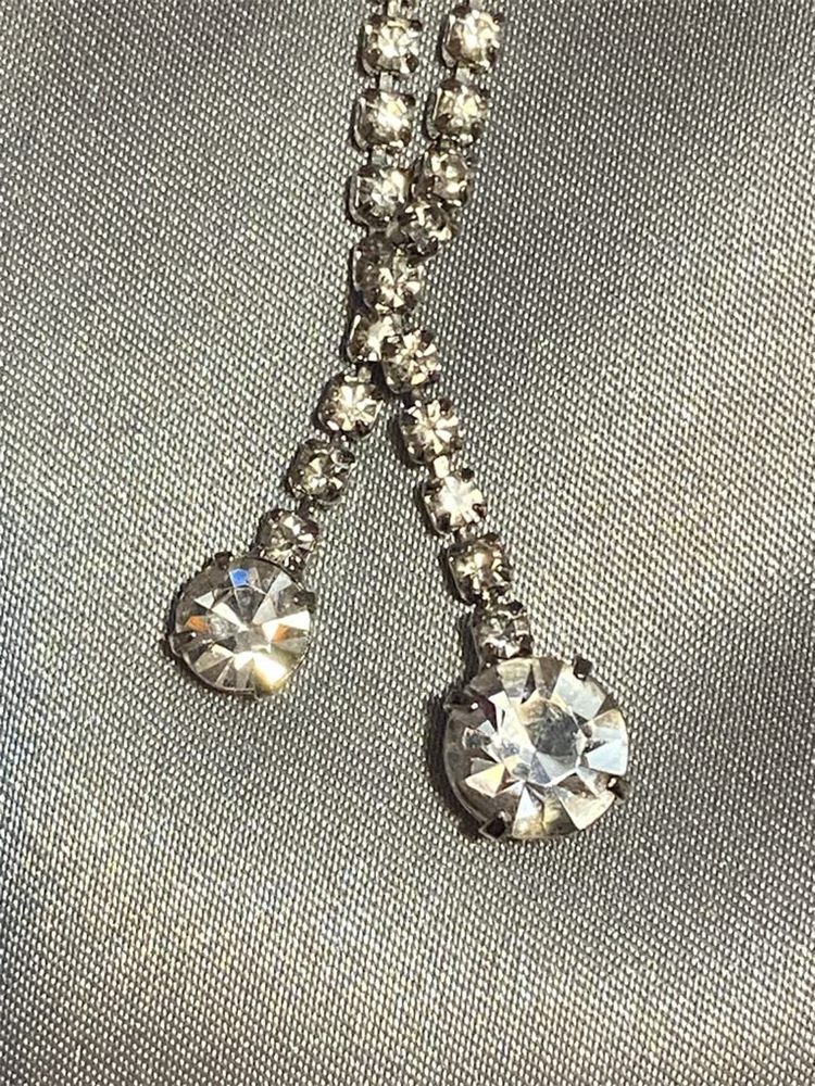 Collier « Goutte de lumière » — rivière de strass