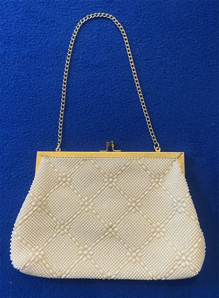 Sac de soirée « Perles d'ivoire »
