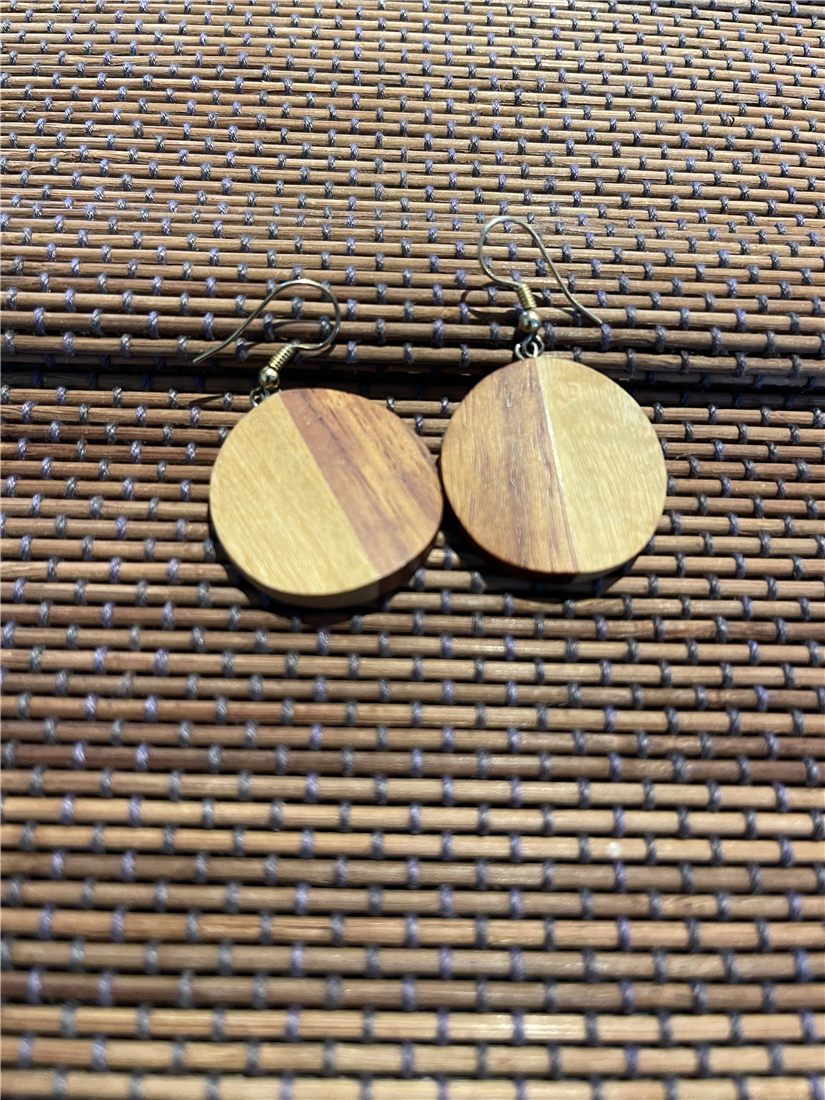 Boucles « Bois flotté » — disque naturel