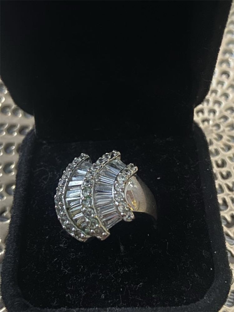 Bague cocktail « Tourbillon »